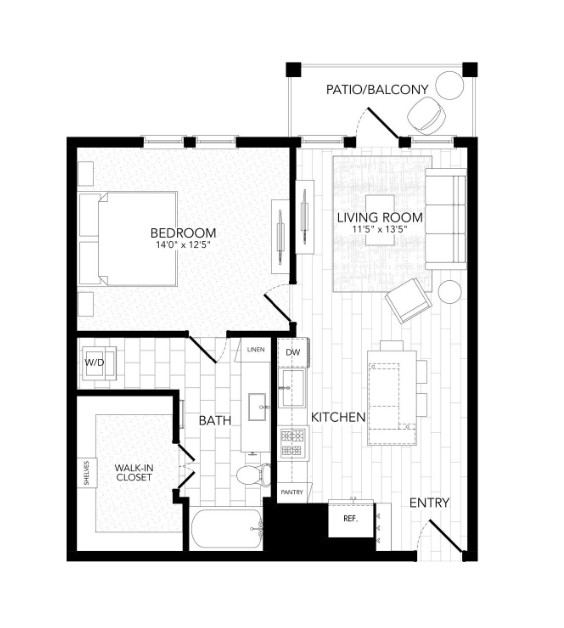 10520 Lakeline Mall Drive, Unit 358 Austin, TX 78717 - Photo 2 of 22 a picture of a bench in front of a gate