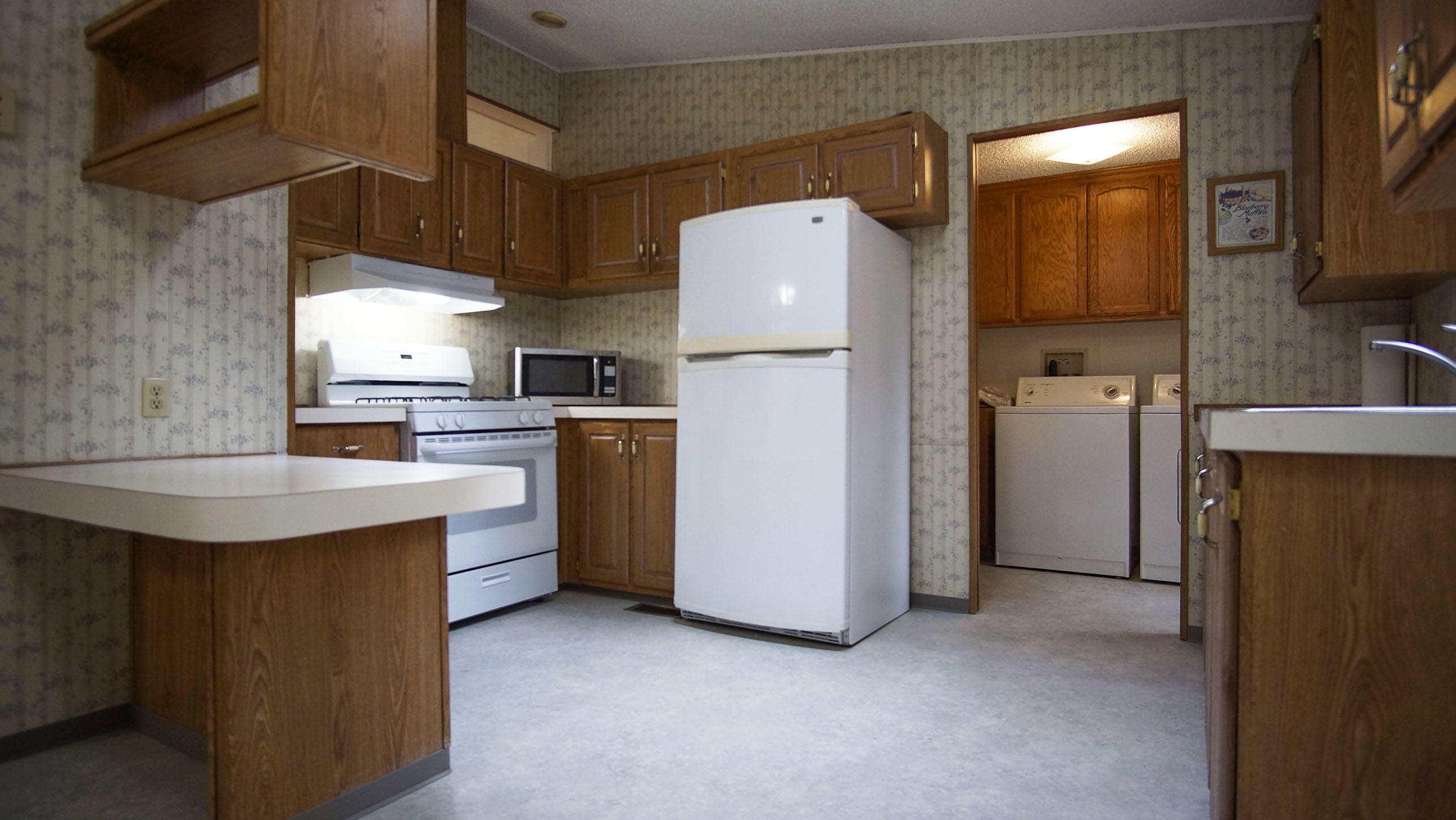 8497 Starlite Pines Road Shingletown, CA 96088 - Photo 17 of 22 Kitchen Laundry View