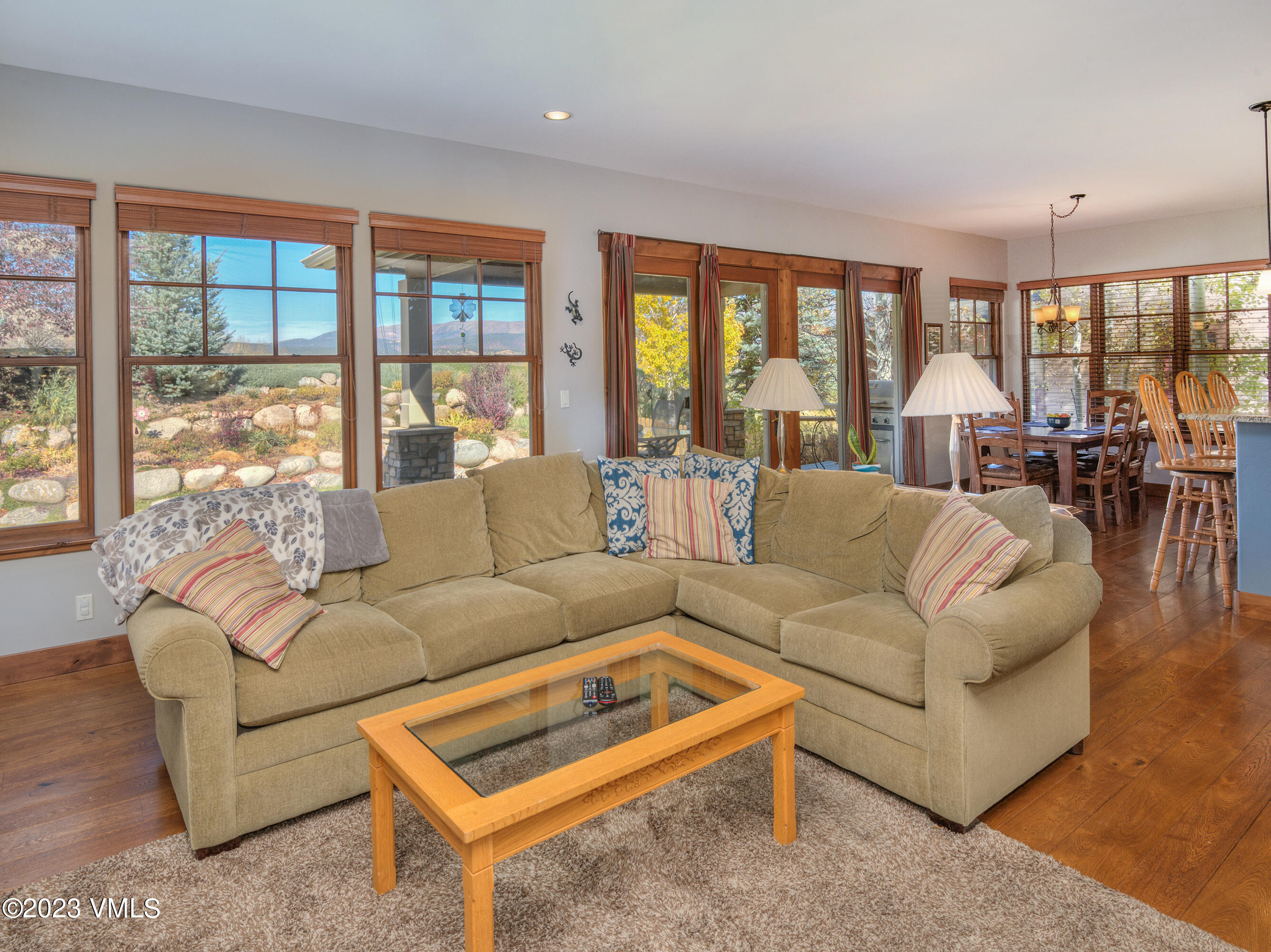 346 Palmer Loop Eagle, CO 81631 - Photo 17 of 63 a living room with furniture and a large window