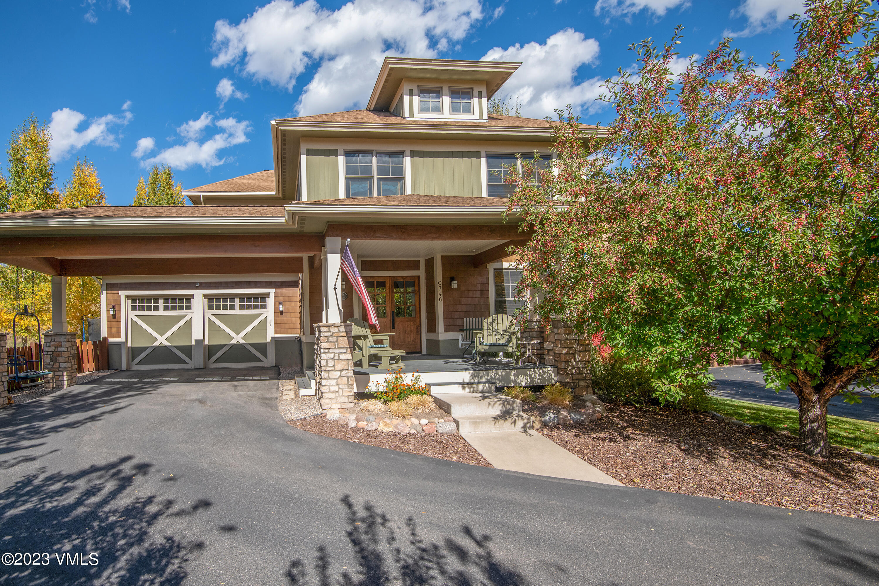 346 Palmer Loop Eagle, CO 81631 - Photo 49 of 63 a front view of a house