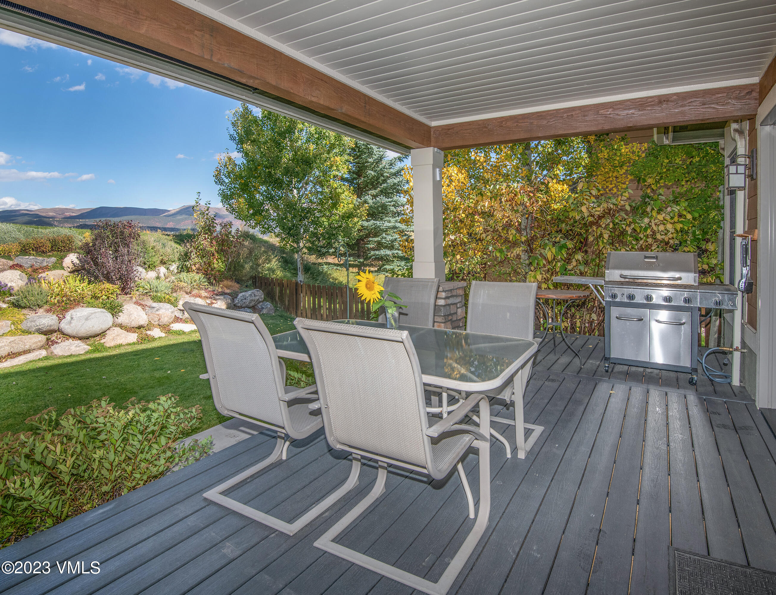 346 Palmer Loop Eagle, CO 81631 - Photo 54 of 63 a view of a dining room with furniture window and outside view