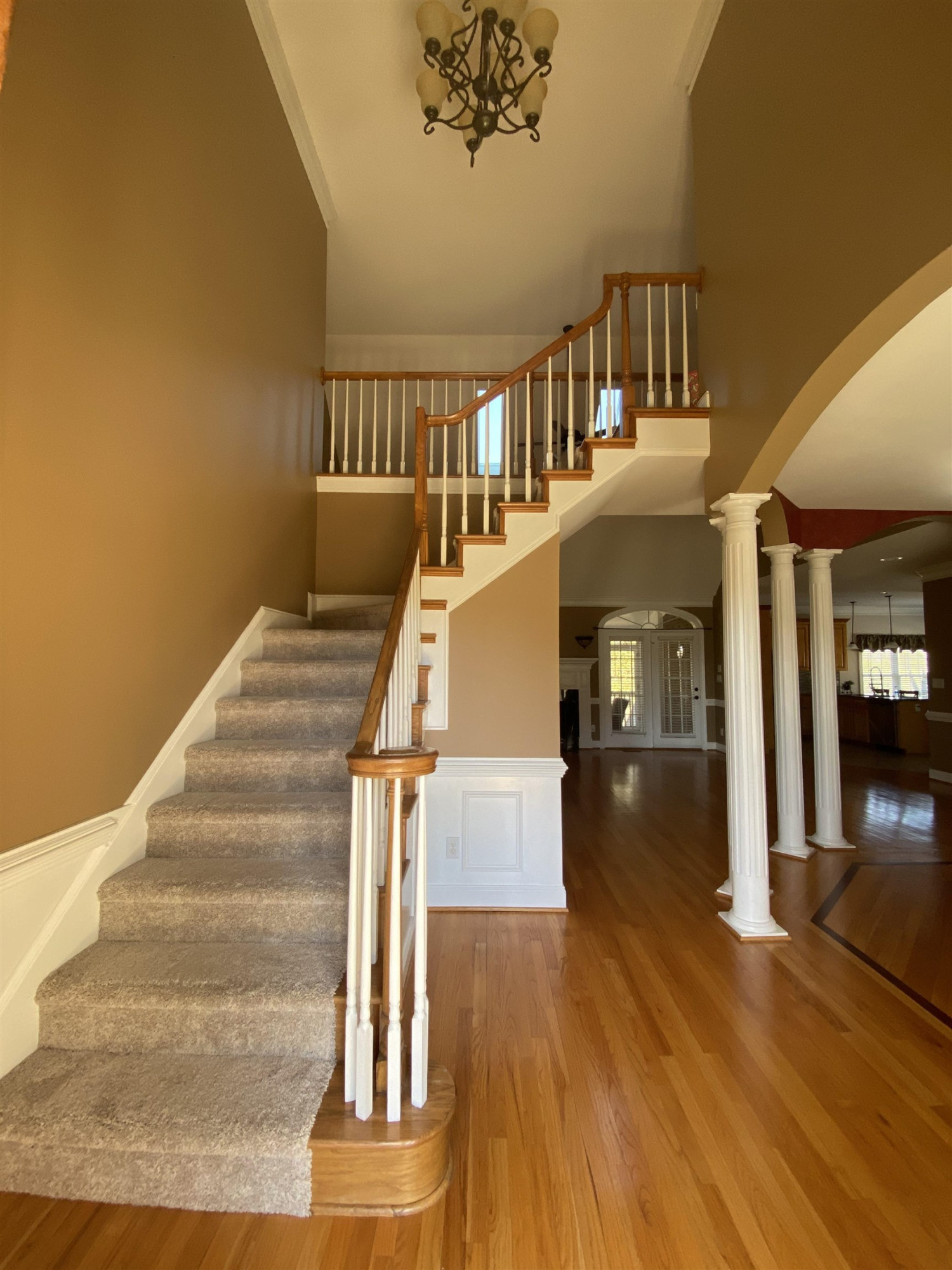 4808 White Post Drive Raleigh, NC 27603 - Photo 6 of 50 Cat walk stairs