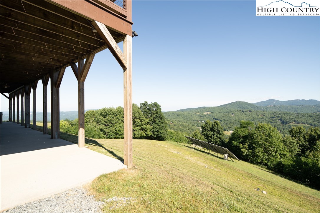 421 Chappell Farm Road Banner Elk, NC 28604 - Photo 41 of 49 a view of balcony with yard