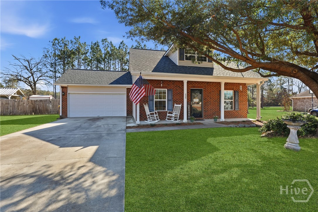 430 Creekside Circle Ellabell, GA 31308 - Photo 2 of 33 Lawn has been enhanced