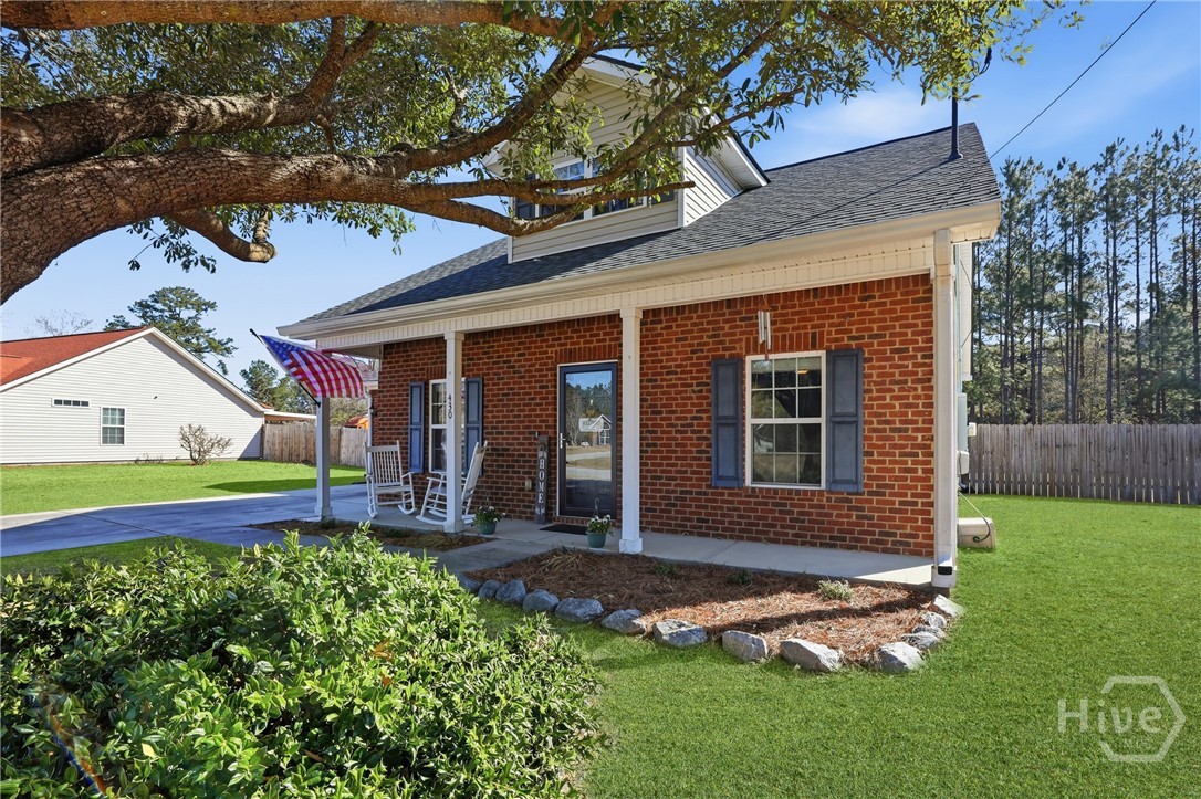 430 Creekside Circle Ellabell, GA 31308 - Photo 3 of 33 Lawn has been enhanced