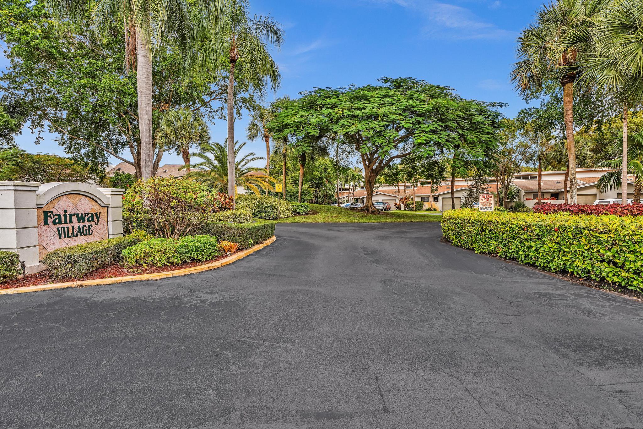 6565 Parkview Drive, Unit C Boca Raton, FL 33433 - Photo 37 of 40 a view of a street with a houses