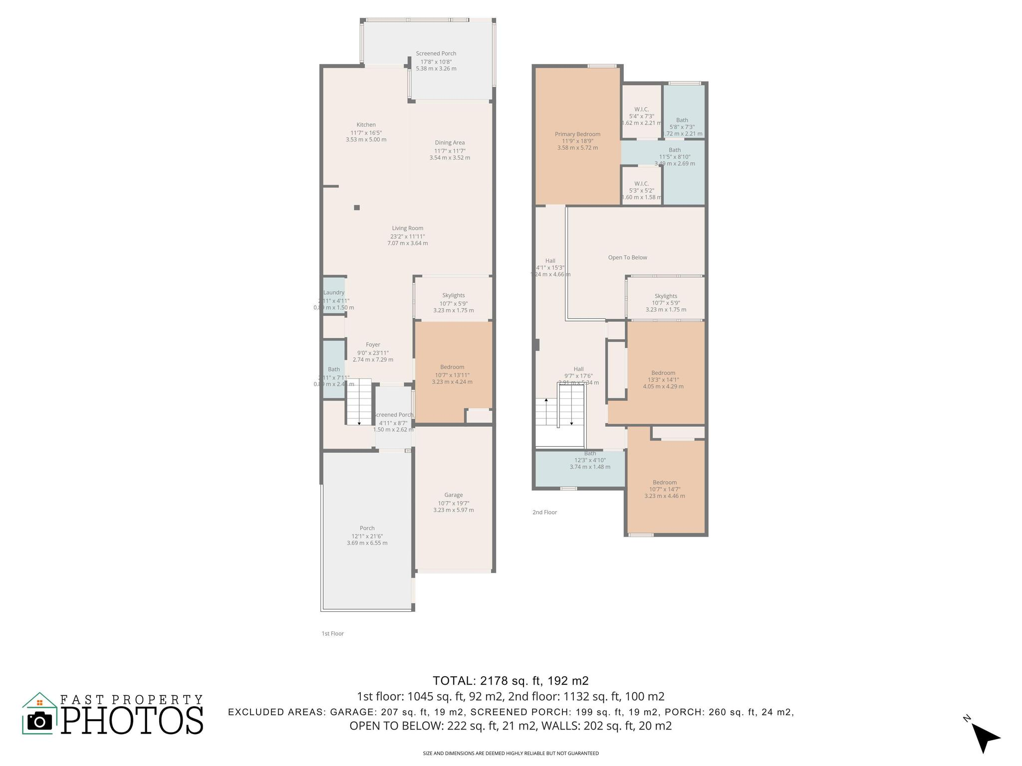 6565 Parkview Drive, Unit C Boca Raton, FL 33433 - Photo 39 of 40 a picture of a floor plan
