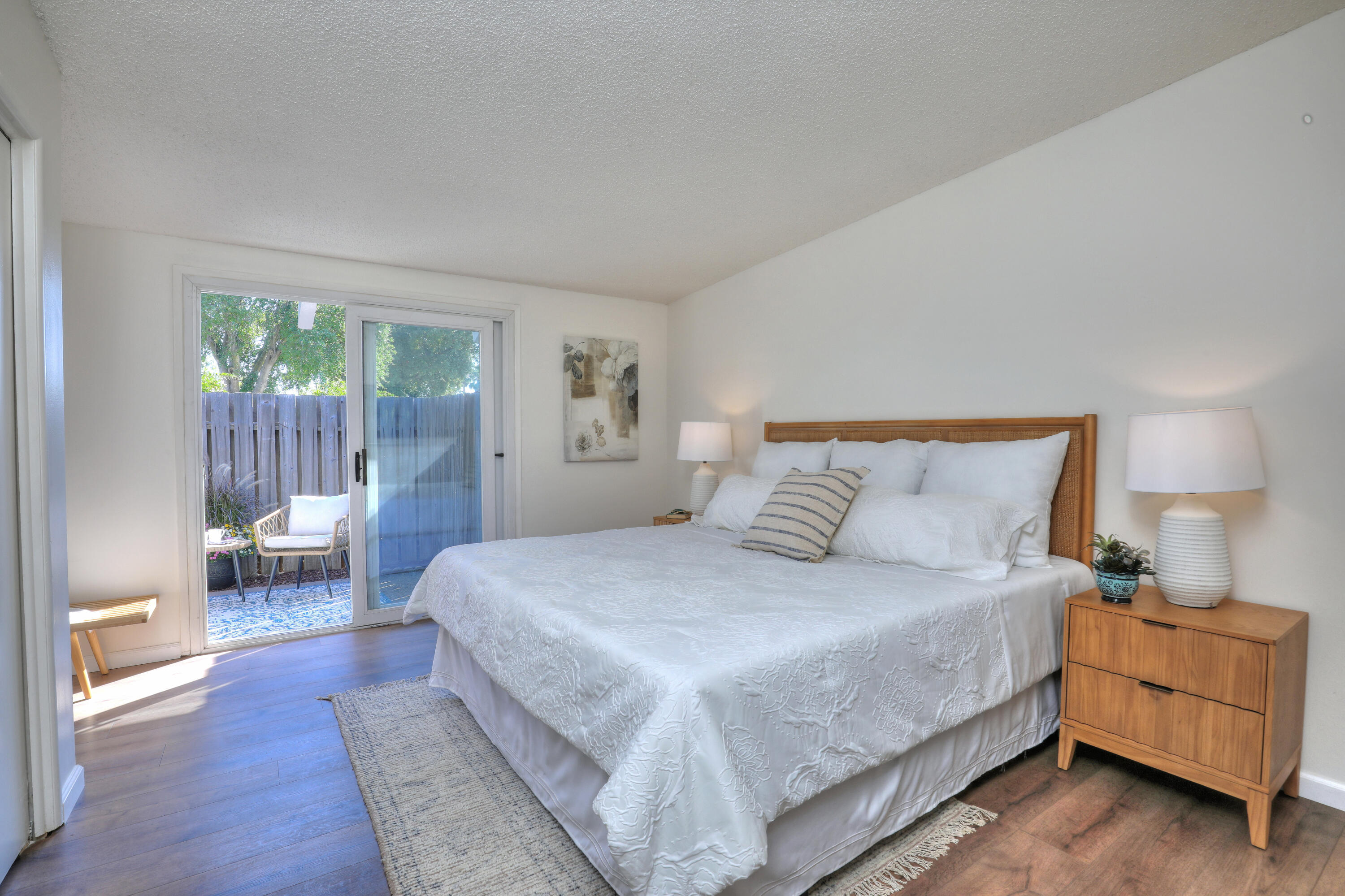 3704 Capri Drive Santa Barbara, CA 93105 - Photo 21 of 33 a bedroom with a bed and a couch
