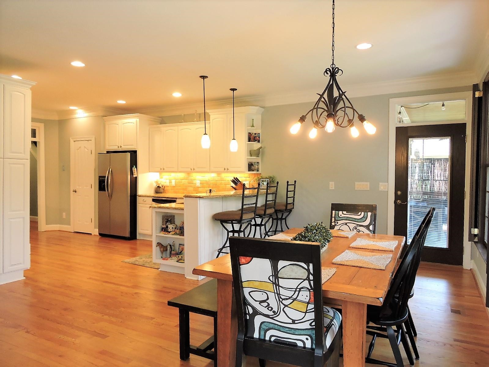 1518 Cole Mill Road Durham, NC 27705 - Photo 11 of 30 Breakfast Room to Kitchen