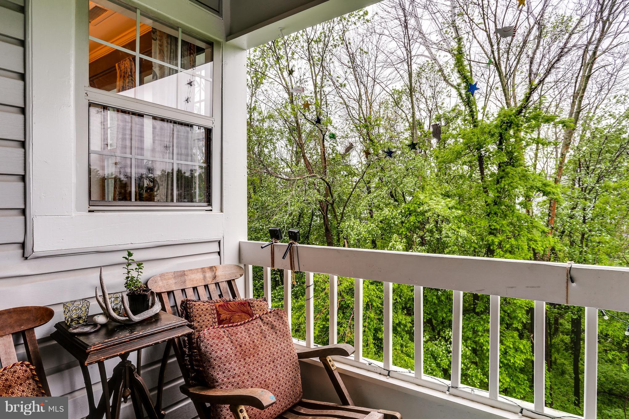 8589 Falls Run Road, Unit K Ellicott City, MD 21043 - Photo 17 of 17 Balcony
