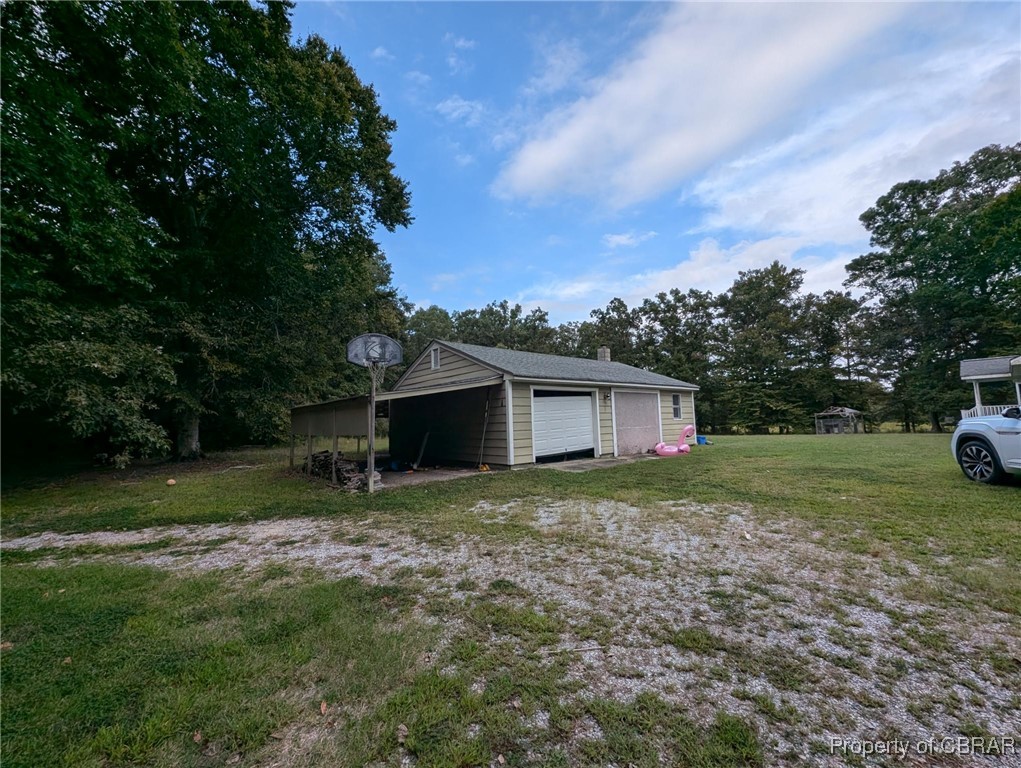2584 Starvation Road Gloucester, VA 23061 - Photo 38 of 38 View of detached garage with workshop