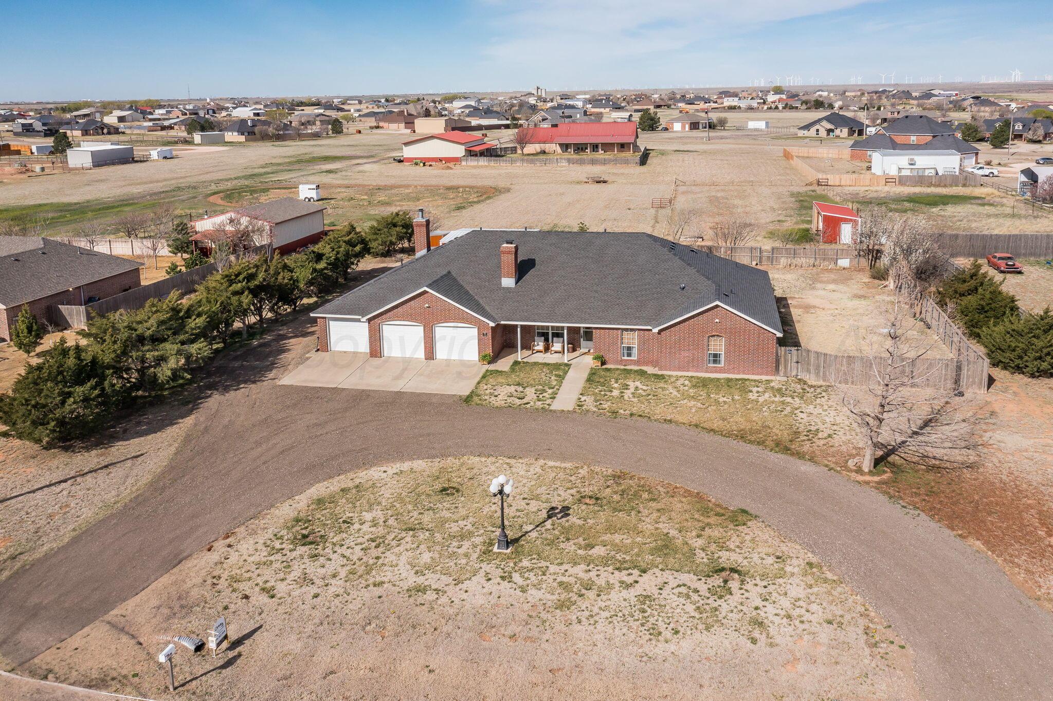 501 Lantana Road Amarillo, TX 79124 - Photo 25 of 34 Ariel to the west