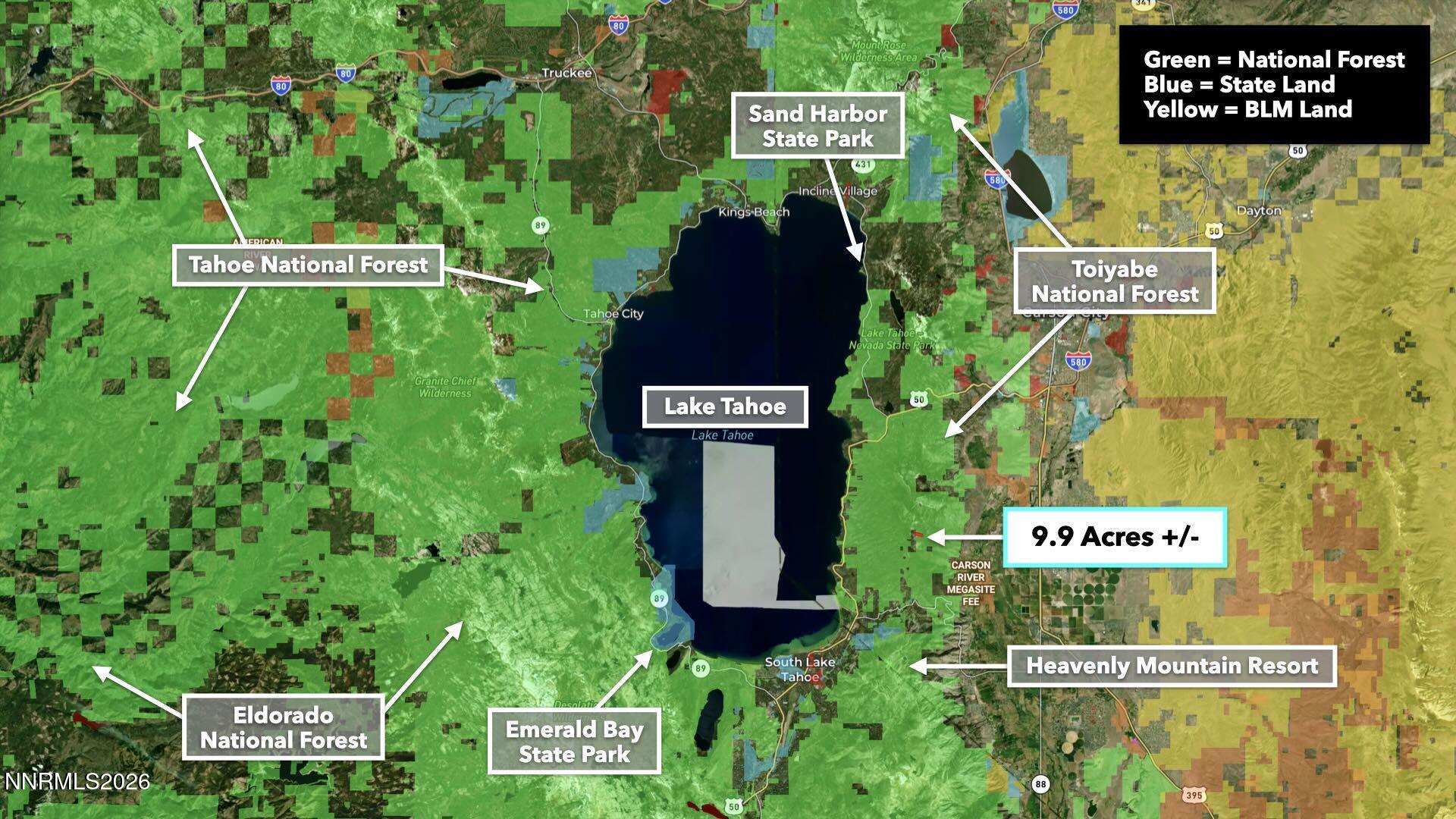 0 Genoa Peak Road Genoa, NV 89411 - Photo 26 of 64 a view of outdoor space with signage and flags