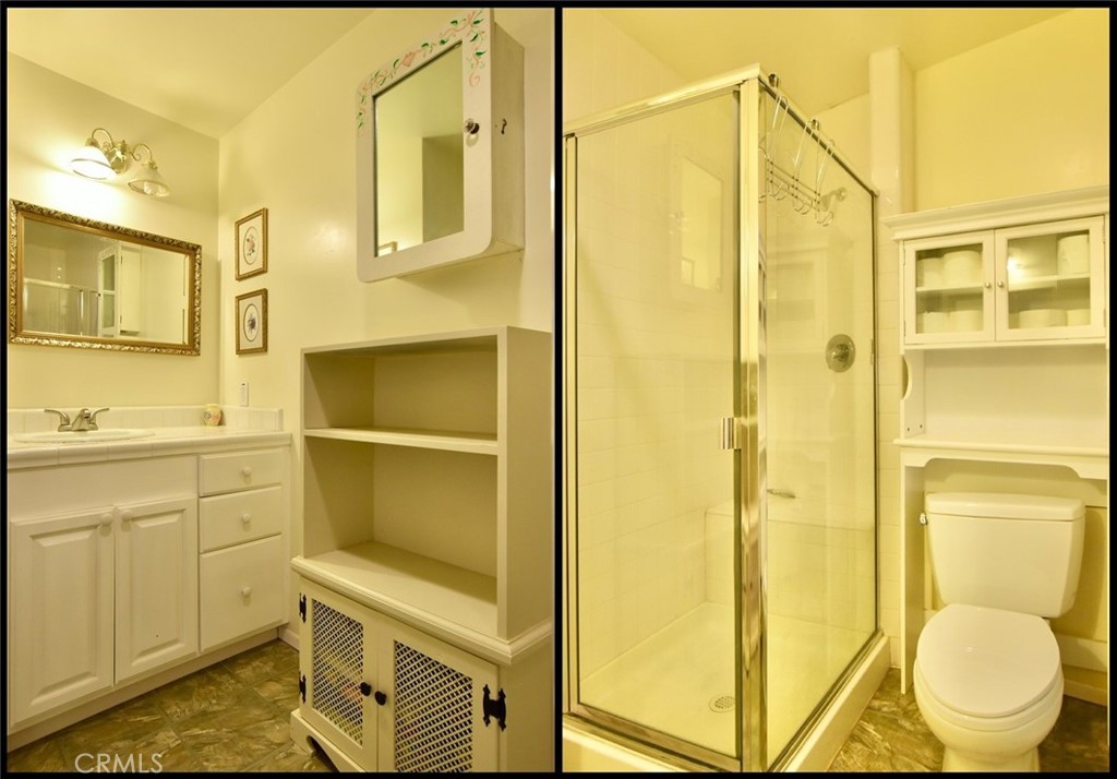 76450 Deer Pass Road Bradley, CA 93426 - Photo 23 of 50 a bathroom with a sink a toilet and shower