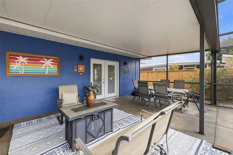 a work room with furniture