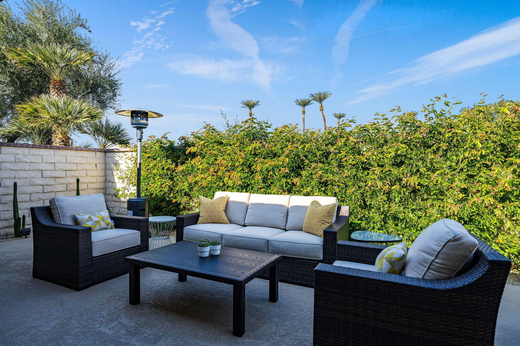 1 Cornell Drive Rancho Mirage, CA 92270 - Photo 17 of 46 Patio off Kitchen