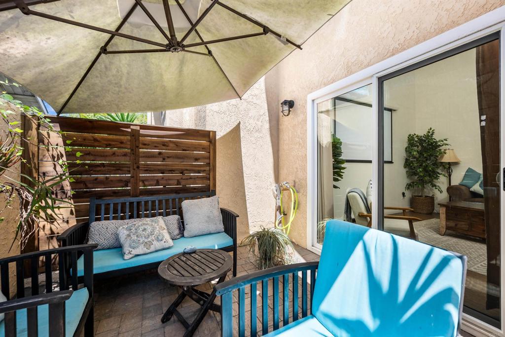 368 Hemlock Avenue Carlsbad, CA 92008 - Photo 8 of 32 a view of balcony with a patio and a couches