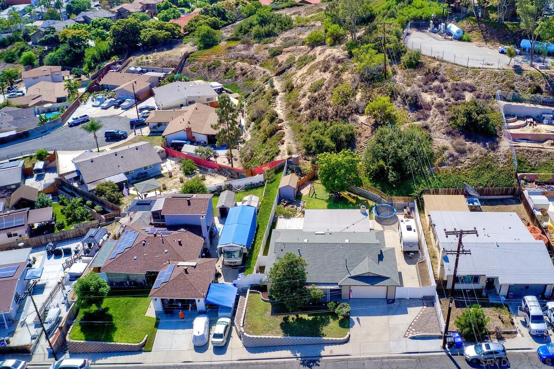2162 Rising Glen Way San Diego, CA 92139 - Photo 38 of 48 an aerial view of a city