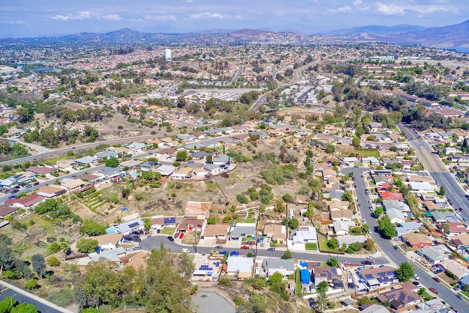 2162 Rising Glen Way San Diego, CA 92139 - Photo 43 of 48 an aerial view of a city