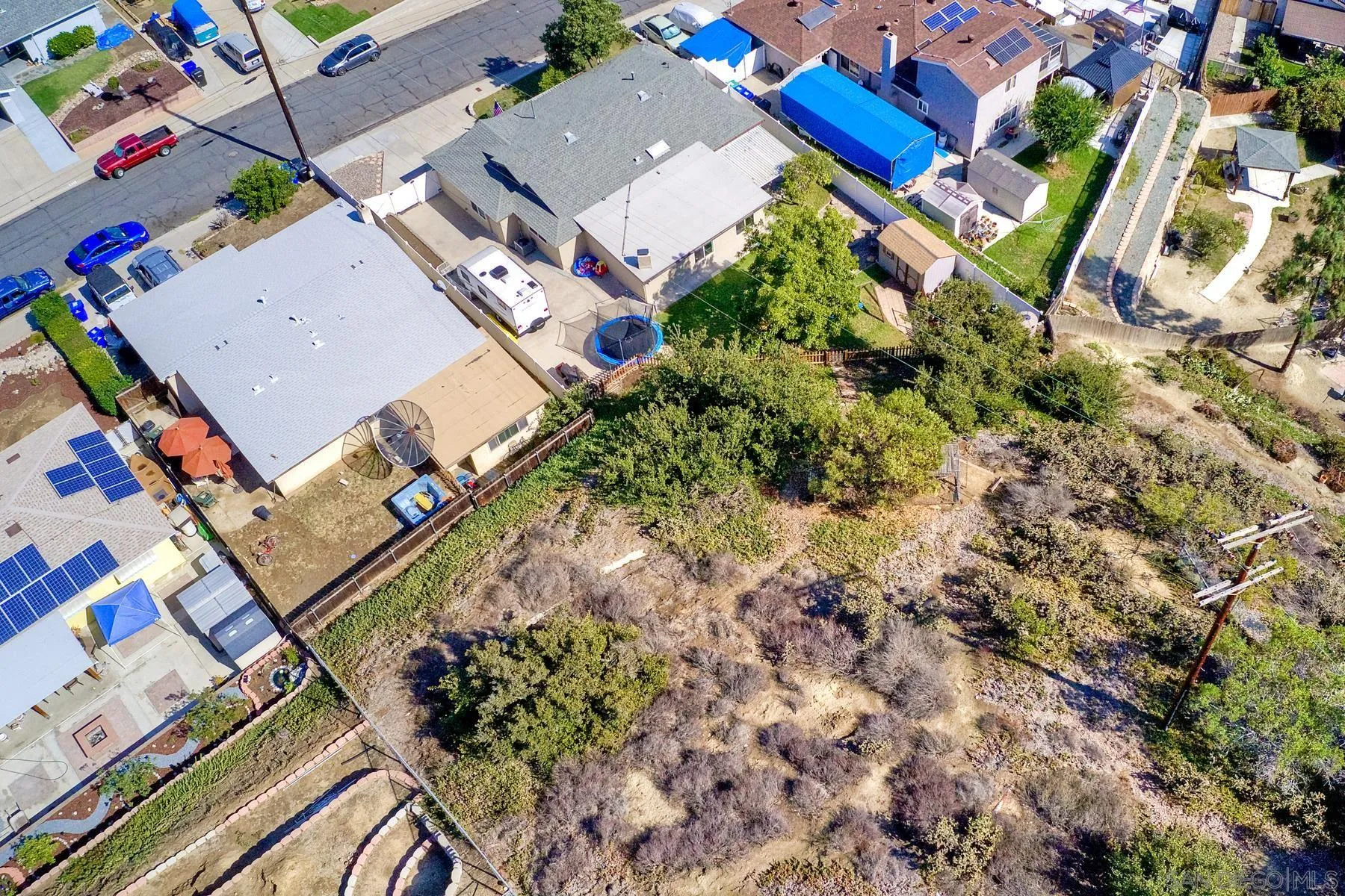 2162 Rising Glen Way San Diego, CA 92139 - Photo 48 of 48 an aerial view of residential house with outdoor space