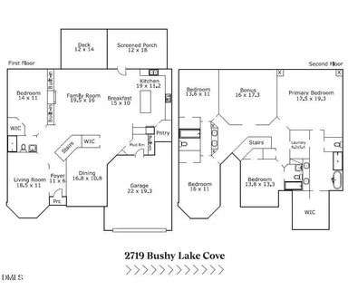 $875,000 | 2719 Bushy Lake Cove, Apex, NC 27502