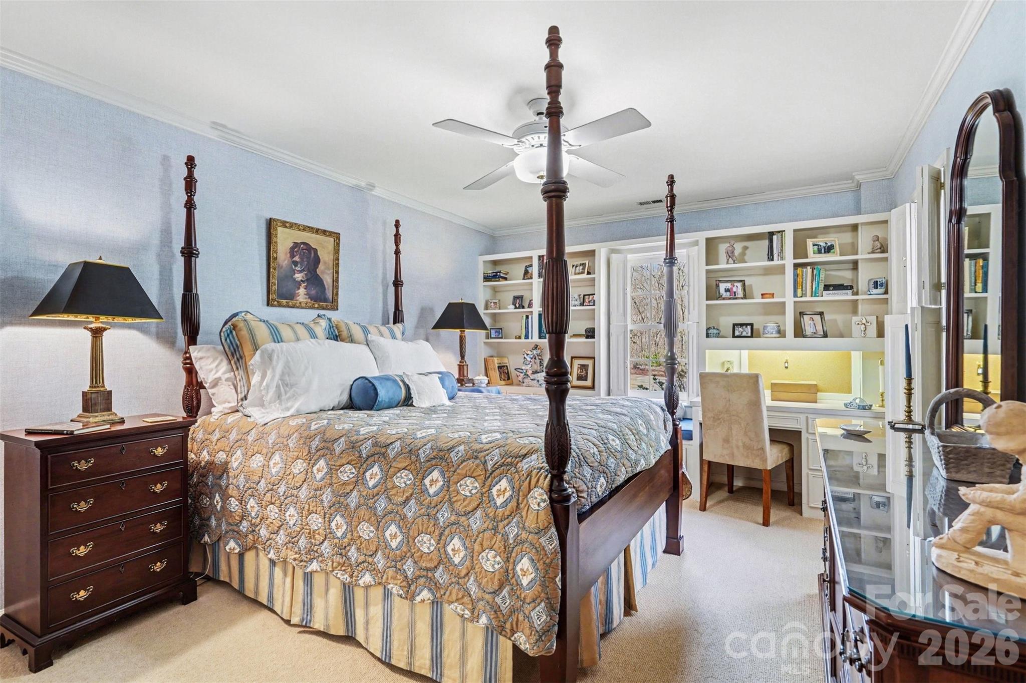 212 Deer Chase Road Shelby, NC 28150 - Photo 33 of 40 a bedroom with double bed and a window