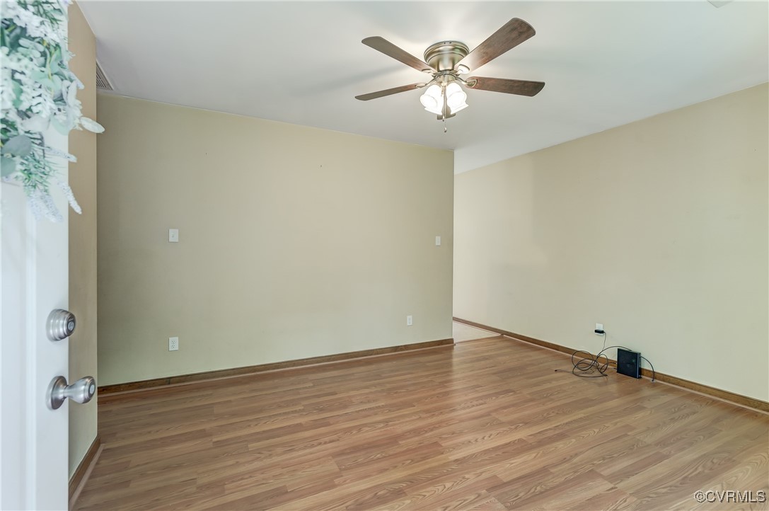 4509 Lockin Road Powhatan, VA 23139 - Photo 7 of 38 Unfurnished room featuring light wood-type floorin