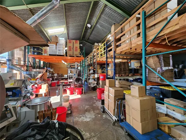 a view of storage and utility room