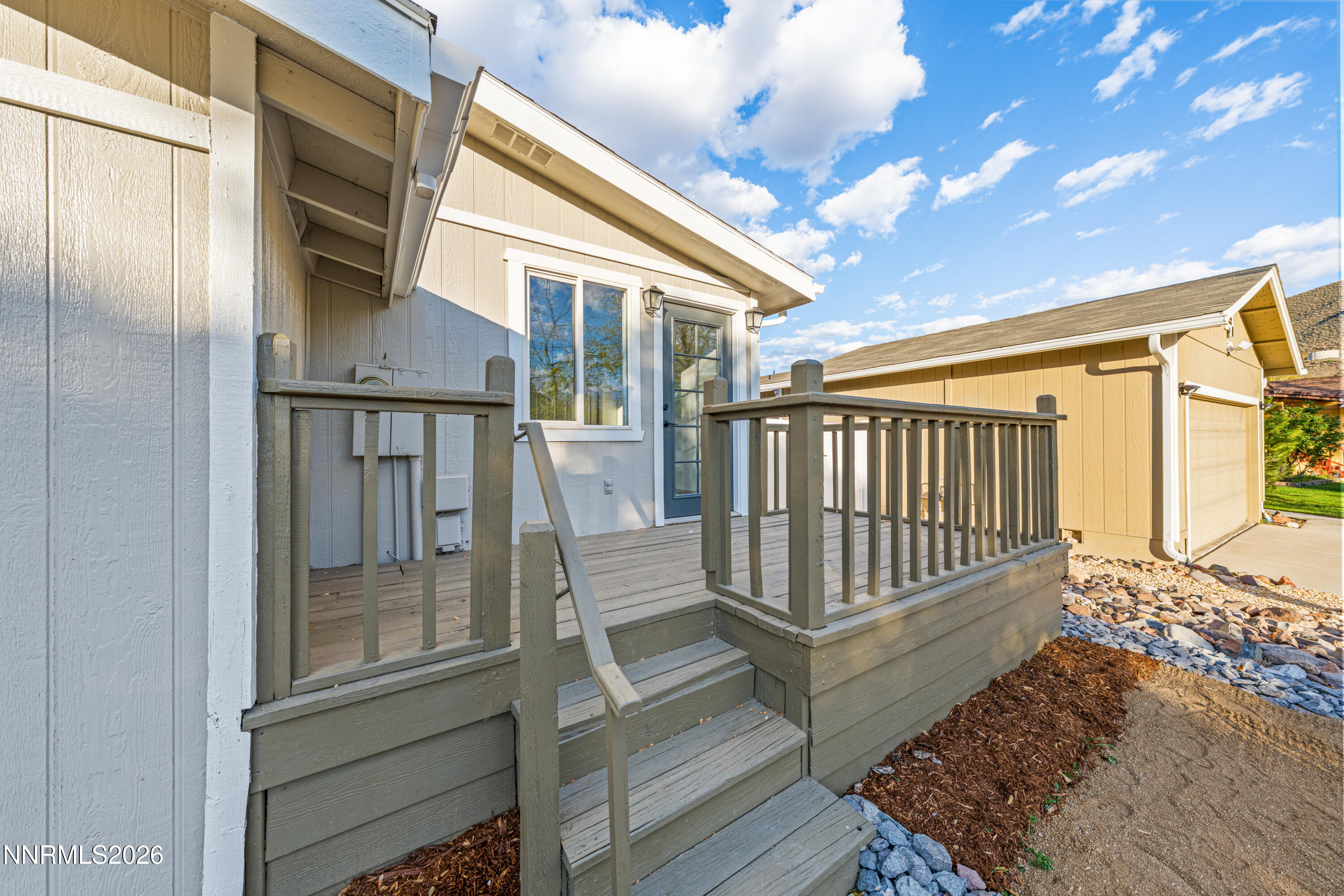 239 Rue De La Chartreuse Sparks, NV 89434 - Photo 18 of 24 a view of porch with wooden floor