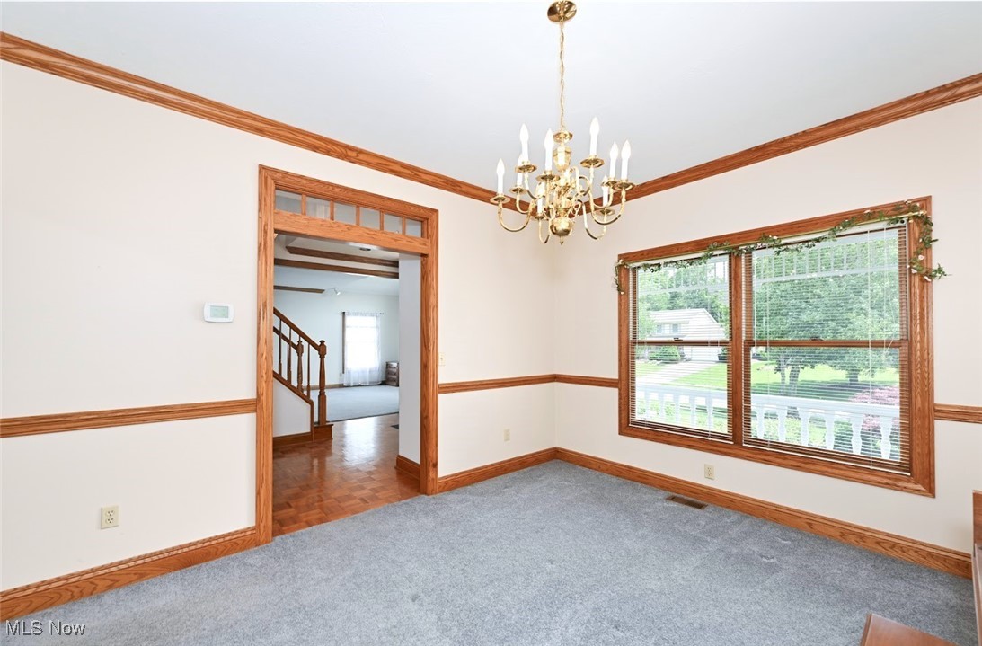 452 Herbert Road Akron, OH 44312 - Photo 20 of 48 *DEDICATED FORMAL DINING RM W/CHAIR RAIL AND CROWN MOLDING ~