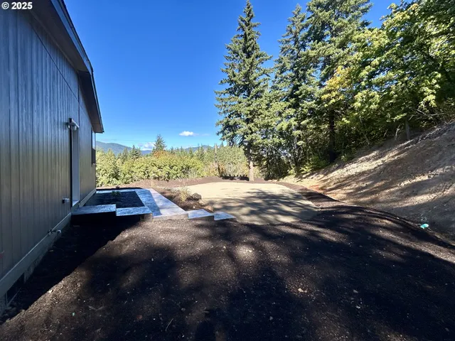a view of outdoor space and yard