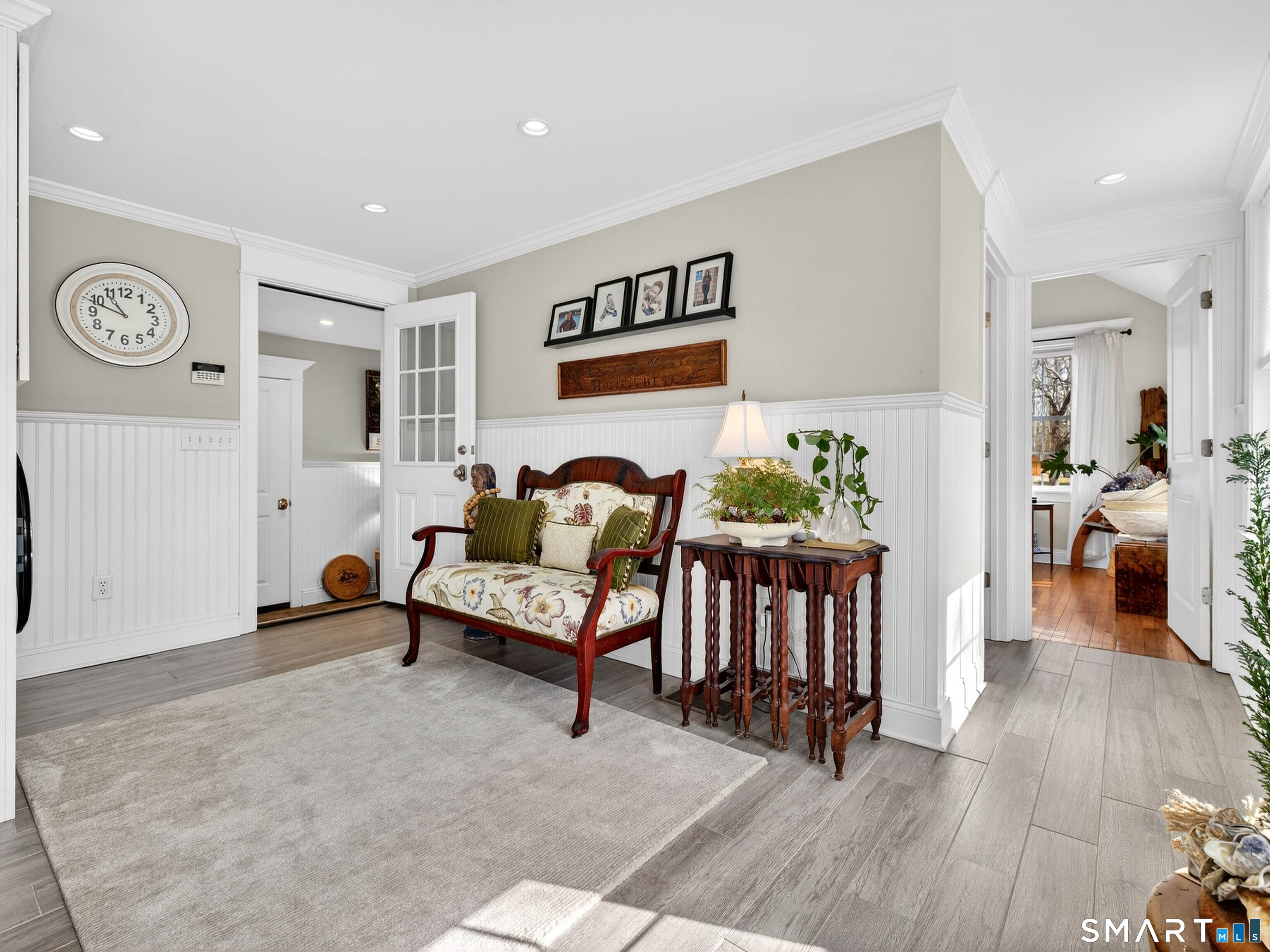 41 Old W Road East Haddam, CT 06423 - Photo 11 of 39 a living room with furniture and a wooden floor