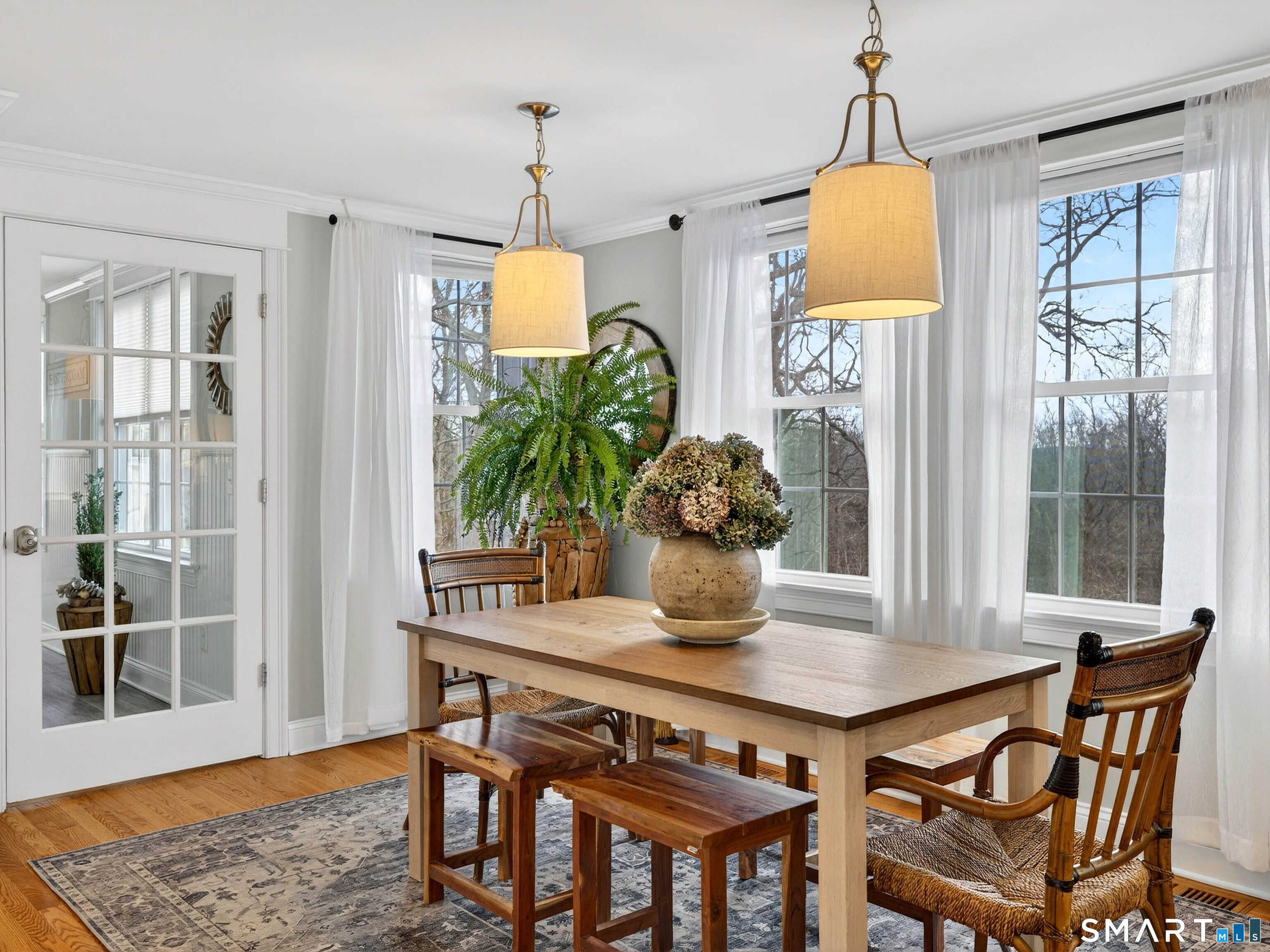 41 Old W Road East Haddam, CT 06423 - Photo 20 of 39 a dining room with furniture and wooden floor