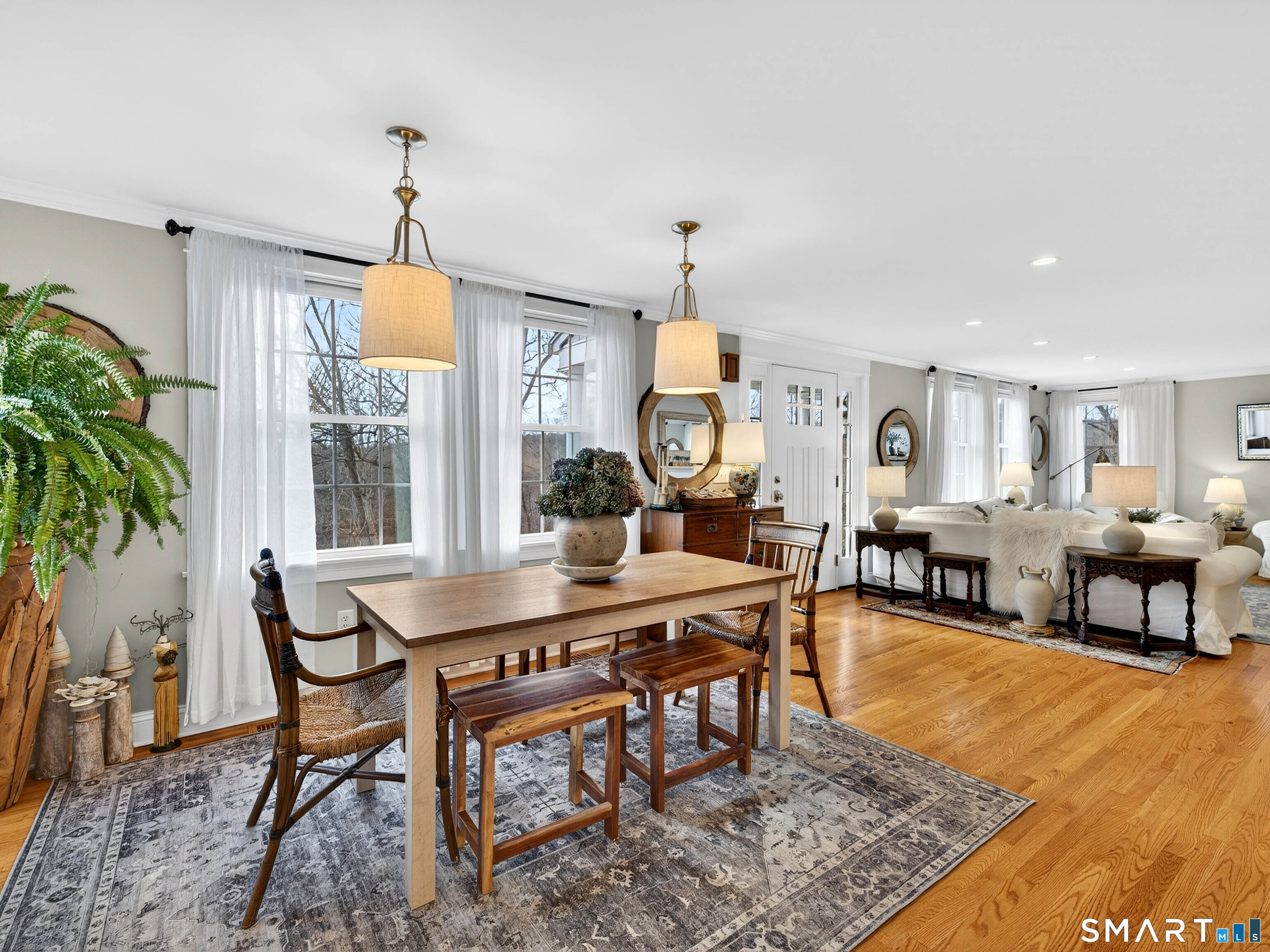 41 Old W Road East Haddam, CT 06423 - Photo 21 of 39 a view of a livingroom and dining room
