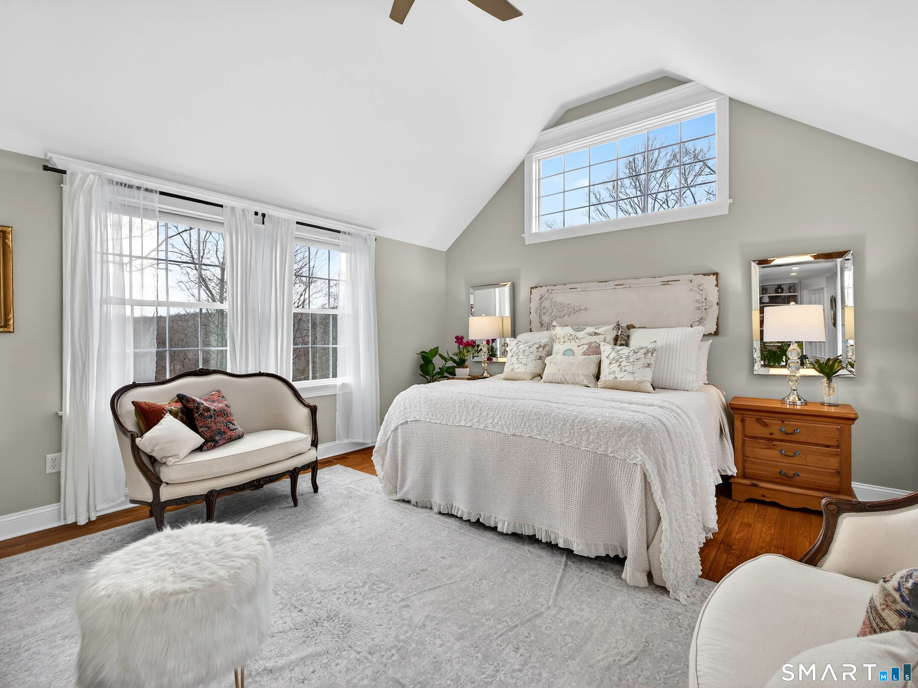 41 Old W Road East Haddam, CT 06423 - Photo 28 of 39 a bedroom with furniture and a large window