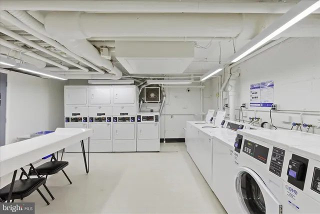 a view of a storage & utility room
