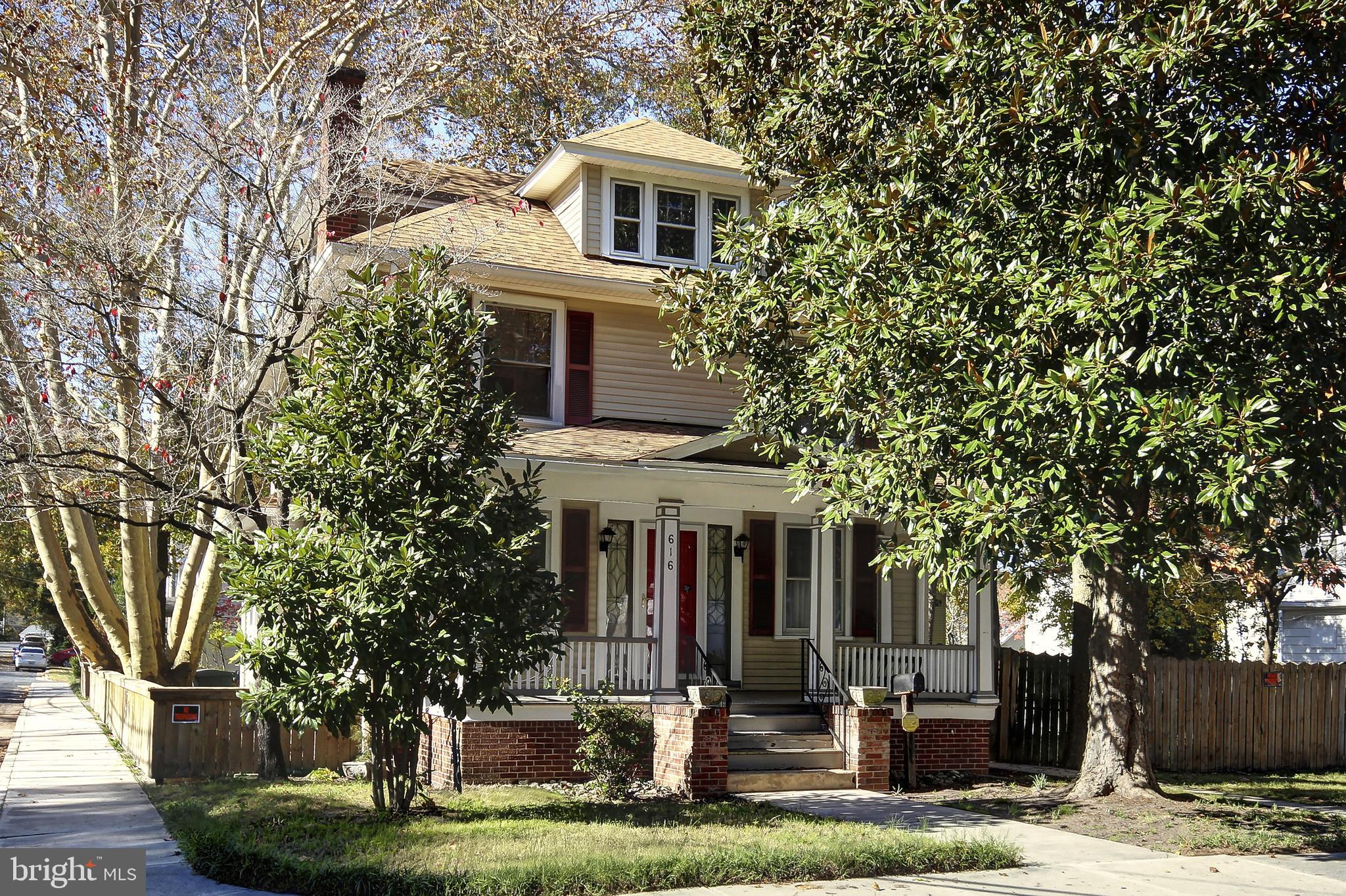 616 Camden Avenue Salisbury, MD 21801 - Photo 1 of 24 a front view of a house with garden