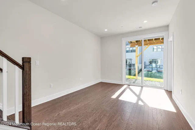 wooden floor in an empty room