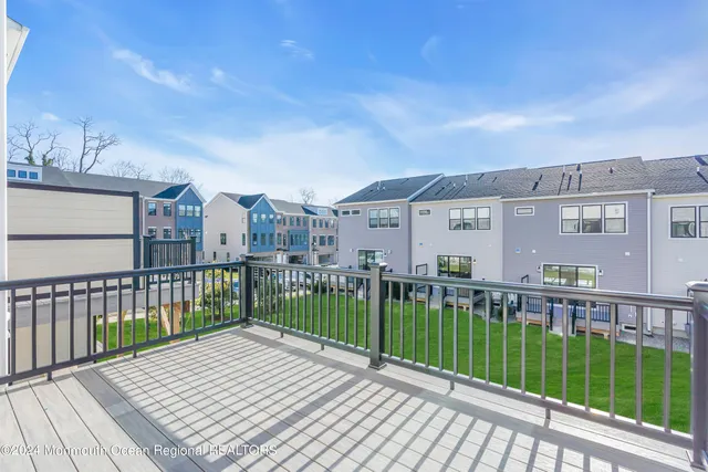 a view of a house with a deck