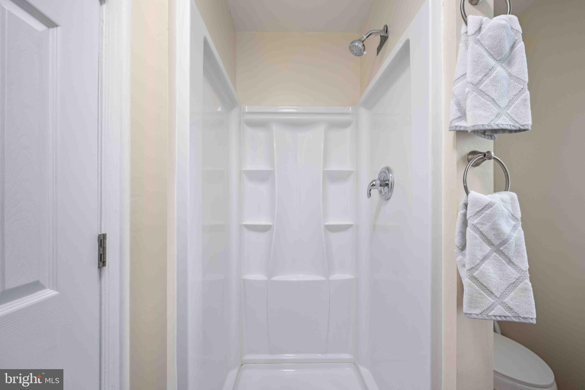 116 Lakeview Parkway Locust Grove, VA 22508 - Photo 40 of 71 a bathroom with a shower curtain and a bathroom