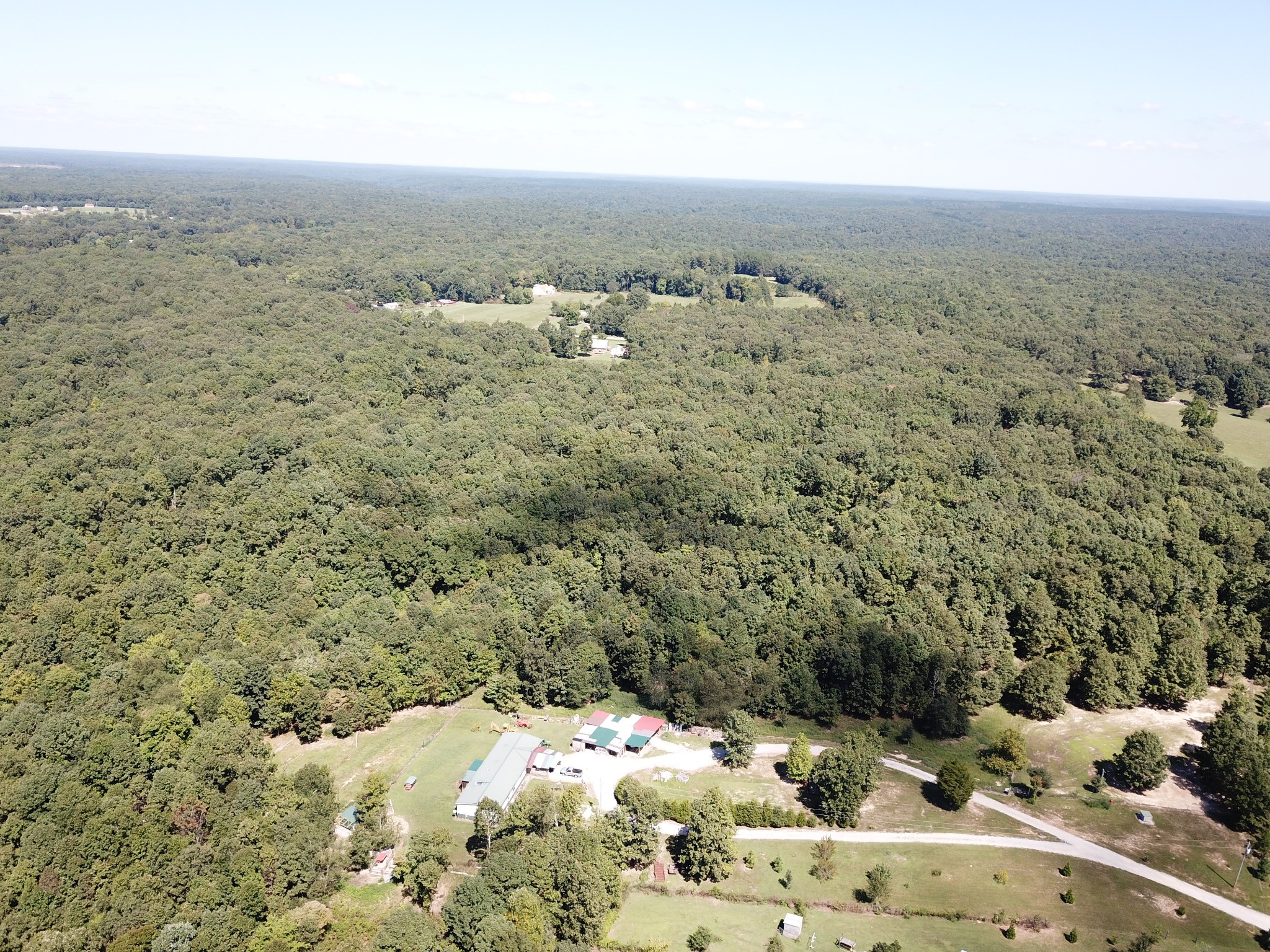 142 Peters Summertown, TN 38483 - Photo 5 of 8 an aerial view of a house with a yard