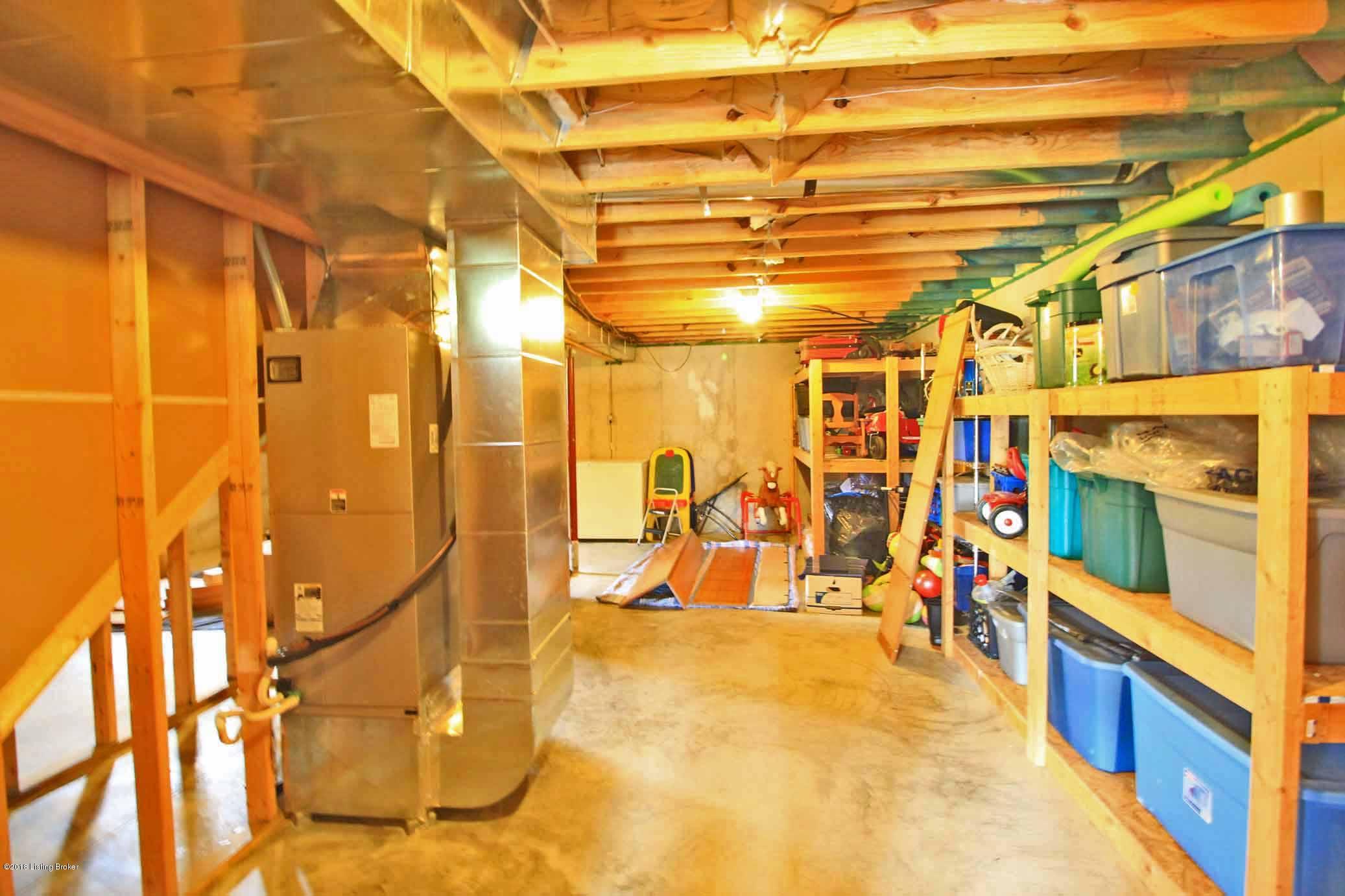 10152 Waddy Road Waddy, KY 40076 - Photo 24 of 43 Unfinished Portion of Full Basement