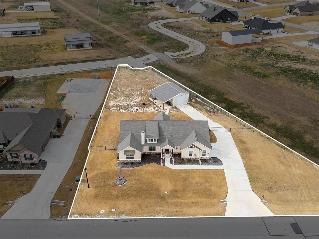 173 Mdw Vista Drive Rhome, TX 76078 - Photo 40 of 40 a view of swimming pool with seating