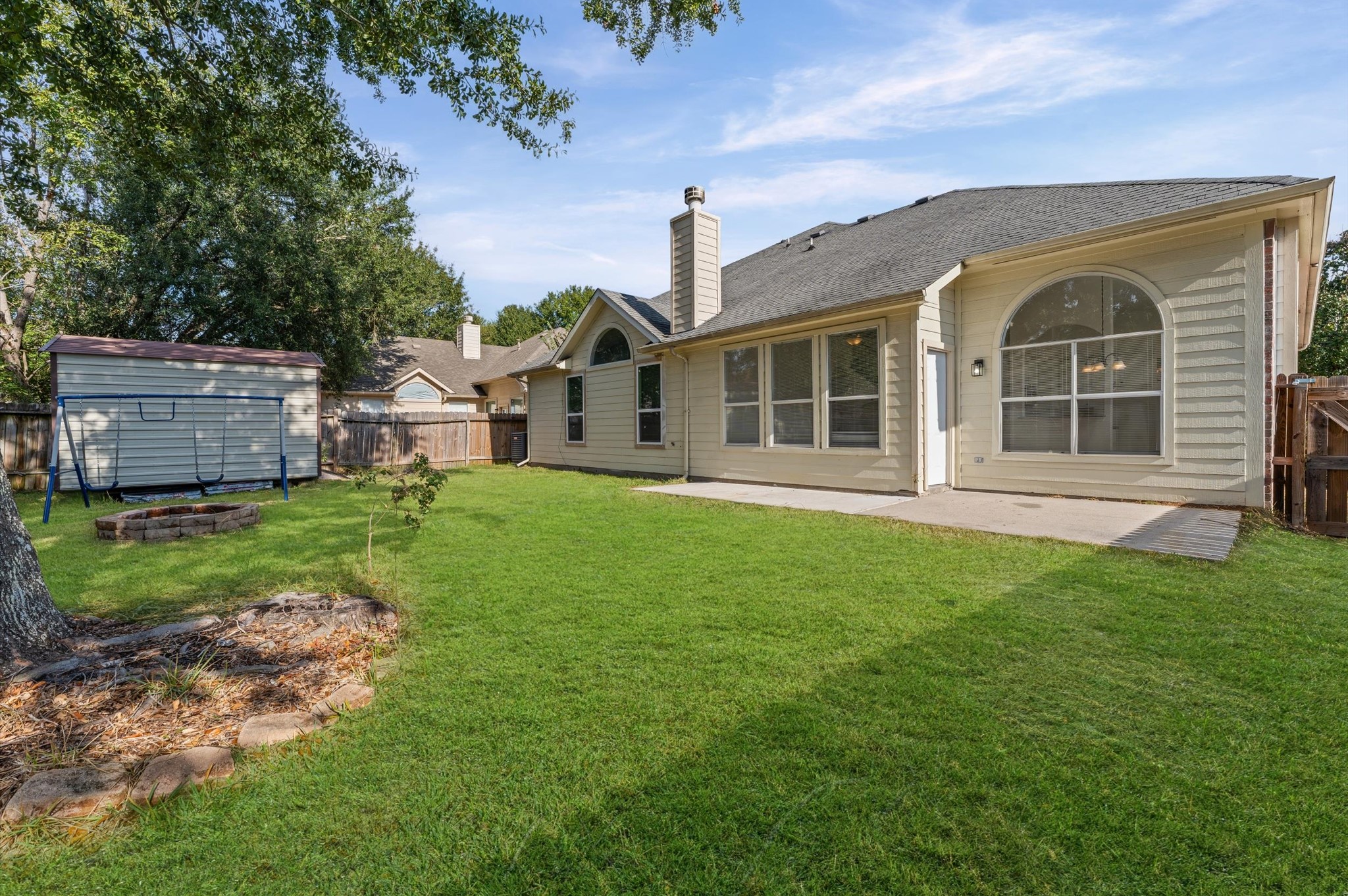 23827 Spring Dane Drive Spring, TX 77373 - Photo 31 of 36 a view of a house with a garden