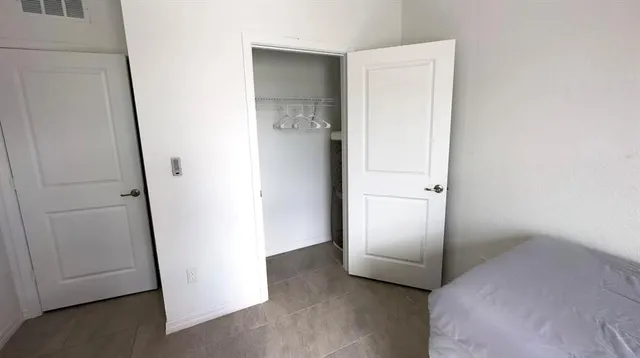 a view of a livingroom with an empty space