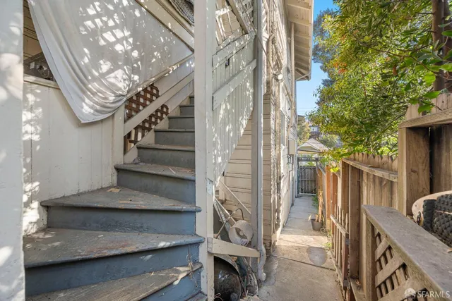 a sign on the side of a building