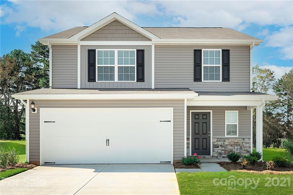 281 Rosedale Street Kings Mountain, NC 28086 - Photo 1 of 19 a front view of a house with garden