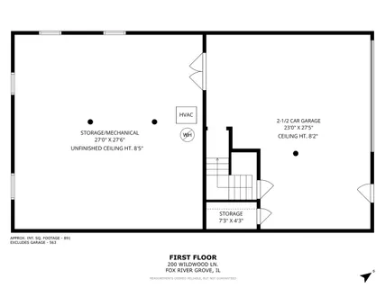 $565,000 | 200 Wildwood Lane, Fox River Grove, IL 60021