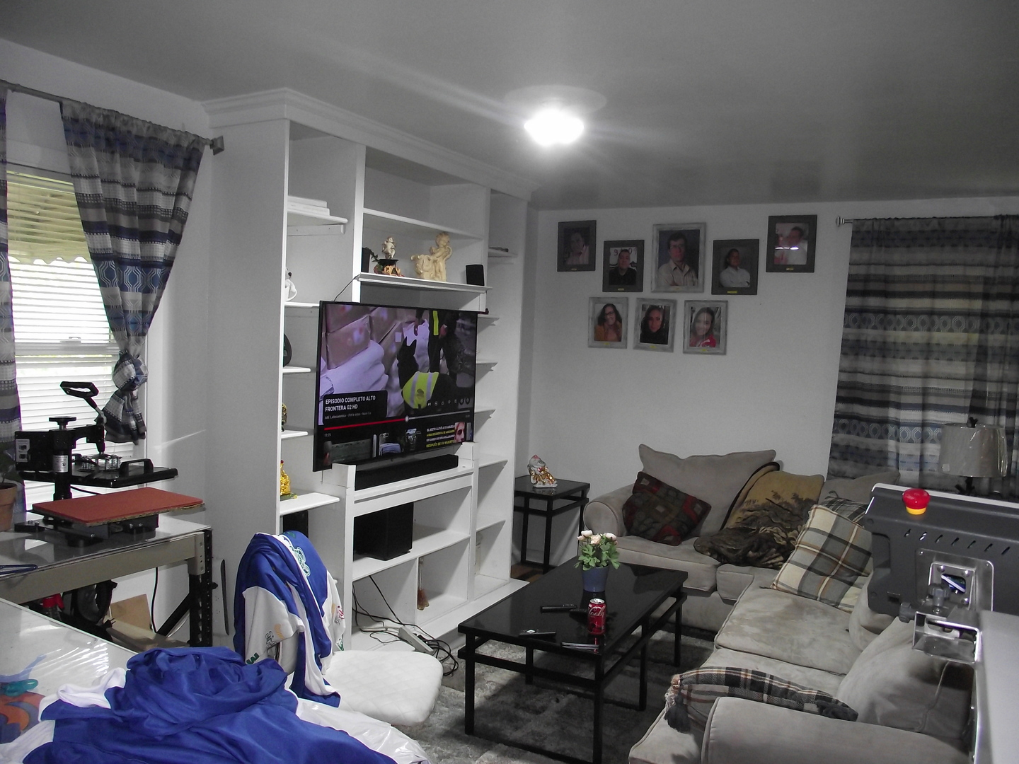 179 Thornhurst Road Bolingbrook, IL 60440 - Photo 5 of 21 a living room with furniture a flat screen tv and a fireplace