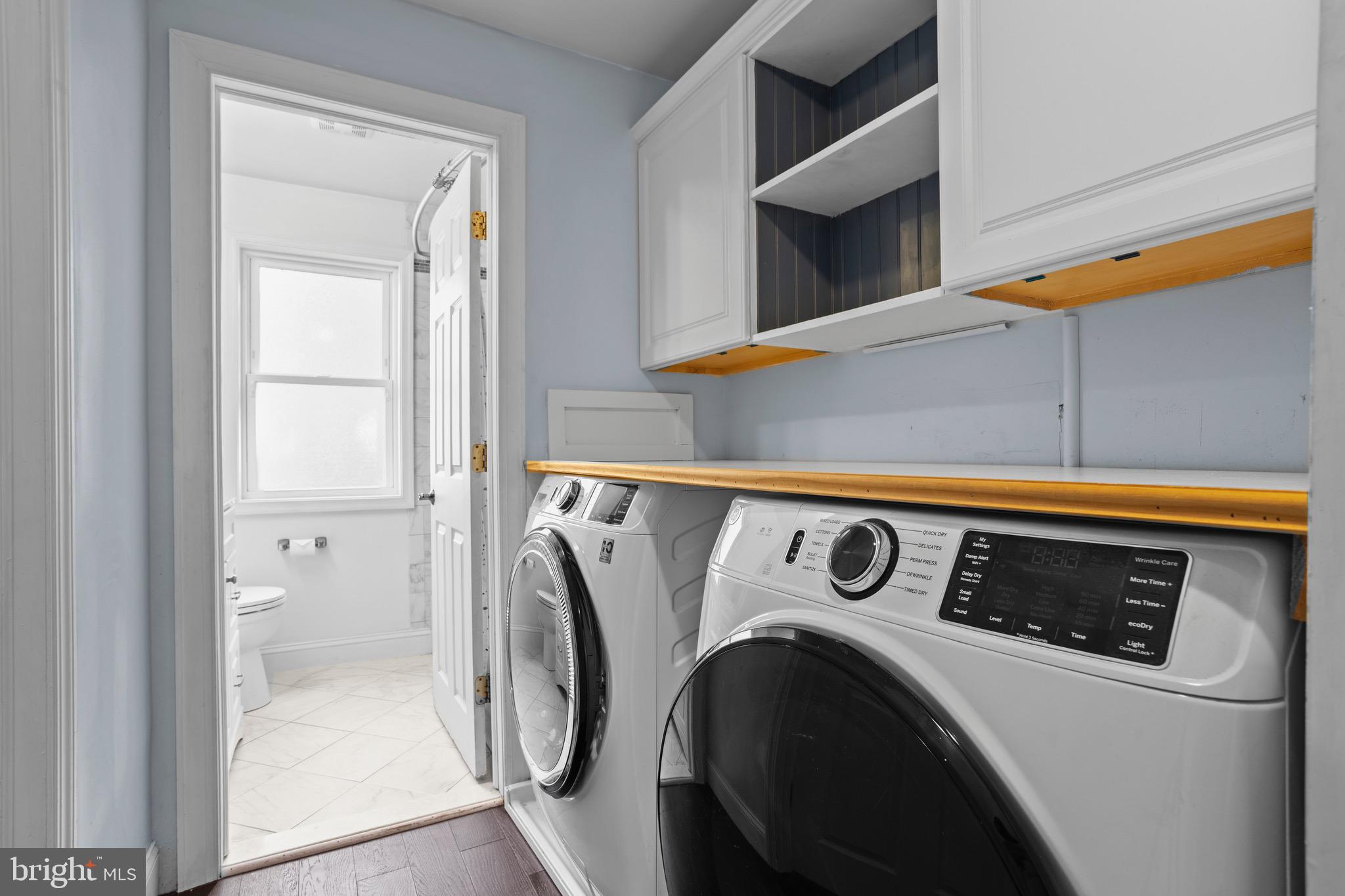 1309 Grace Road Swarthmore, PA 19081 - Photo 21 of 33 a utility room with dryer and washer
